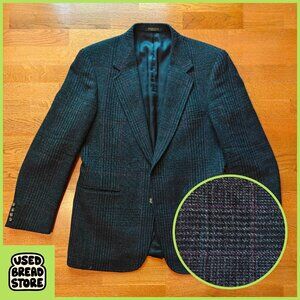 Vintage Evan-Picone for JW Robinson's 100% Wool Tweed Blazer | Gray | One Size